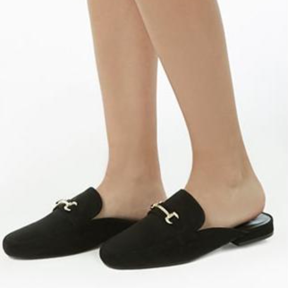 Forever 21 Faux Suede Slip On Loafer Size 9